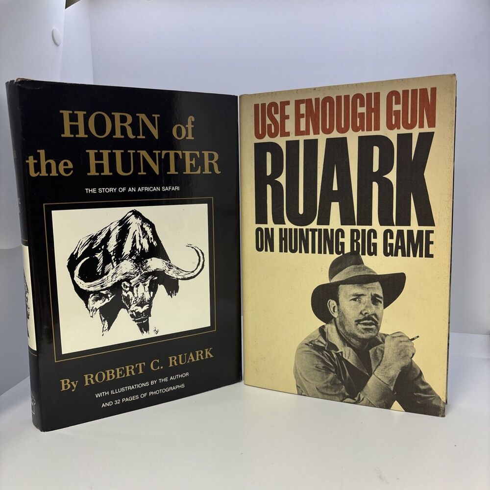 Horn of the Hunter Robert C Ruark Hardcover Safari Press Illustrated VG + 1